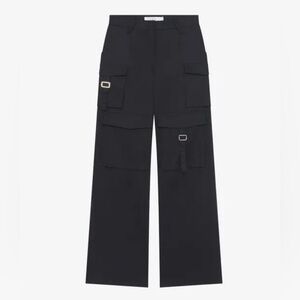 NEW IRO BLACK CARGO PANTS FR 34 SOLD OUT